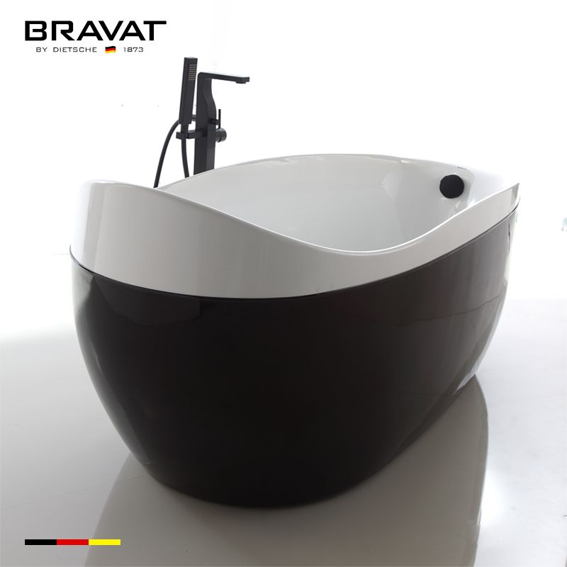  Acrylic Free Standing Bathtub B25824TW-1K 