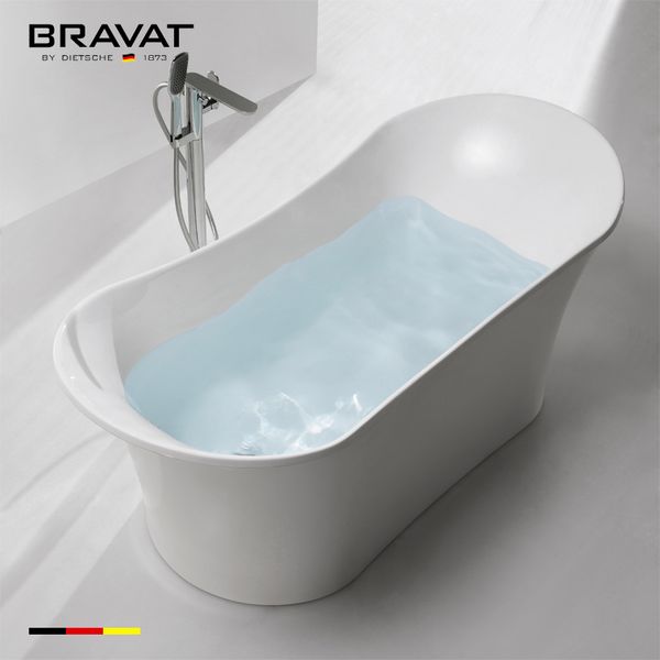 1.8m Free Standing Bubble Bathtub B25827TW-3W