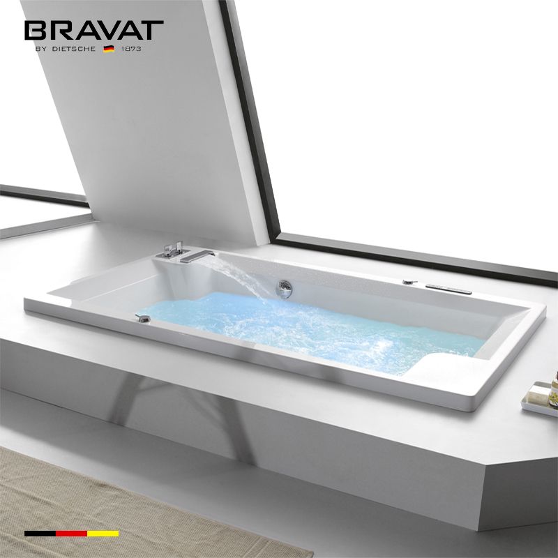  Deck Mounted Bathtub B25904W 