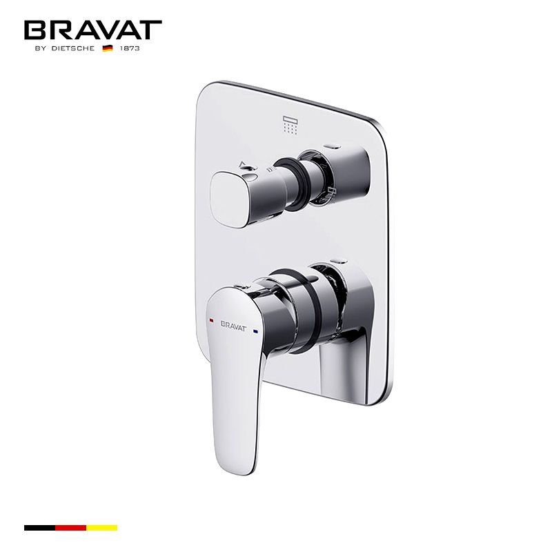  Built-in Bath & Shower Mixer Trim Set (3-function) PB8173218CP-3-ENG 