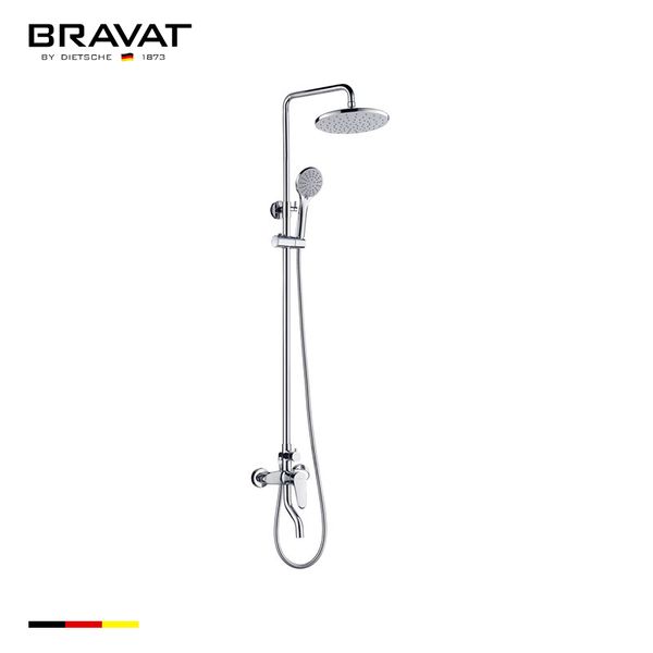 Single Handle Wall Mounted Shower Bar (w/spout) F6215218CP-A2