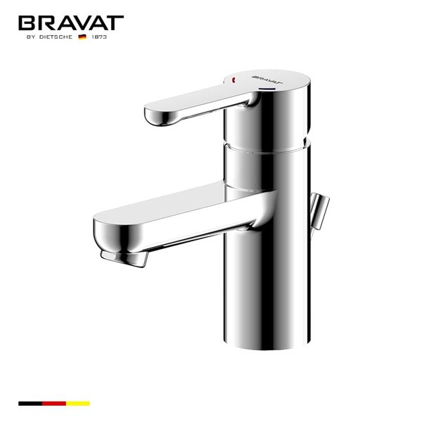 Single Handle Basin Mixer With Lift-Rod Pop-Up Waste F13783C-2A-05