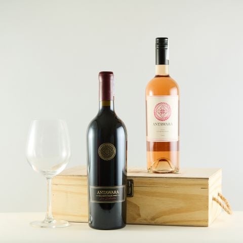 Combo Vang đỏ Chile Antawara La Estrella và Vang hồng Chile Antawara Estate Rose