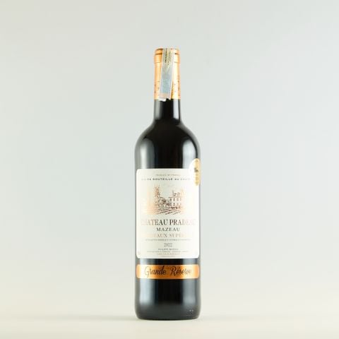 Vang đỏ Pháp Château Pradeau Mazeau Bordeaux Superieur, Vignobles Toutigeac, Bordeaux, Blend, 2022 - 1