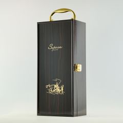 Hộp gỗ sơn mài cao cấp đựng Vang 01 chai 35 x 15 x 11 cm