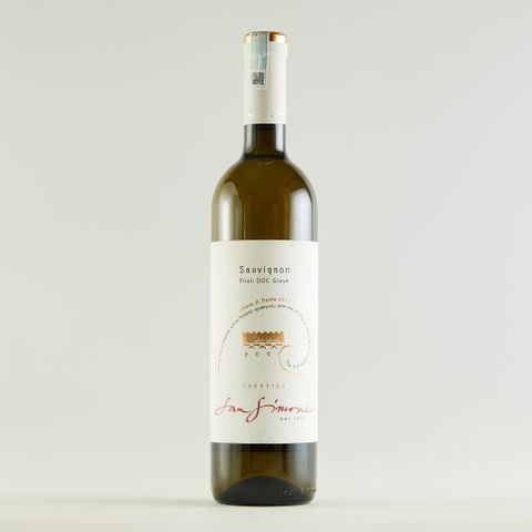 Vang trắng Ý San Simone, Friuli DOC Grave, Sauvignon Blanc, 2021 - 1