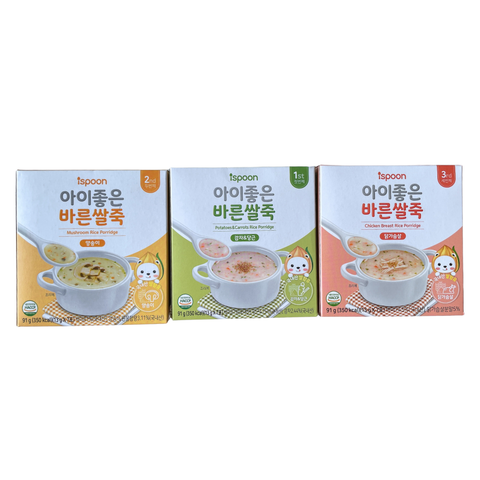  Bột cháo hữu cơ Ispoon 