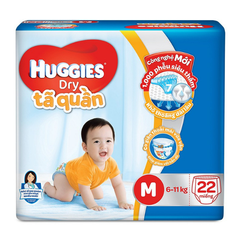  Tã quần Huggies M22 (6-11kg) 