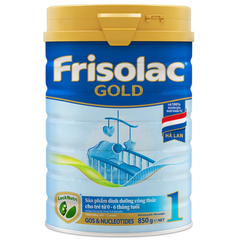  Sữa bột Frisolac Gold 1 - 850g (0-6 tháng) 