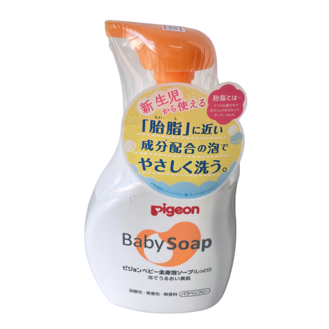  Sữa tắm gội Pigeon Baby Soap 