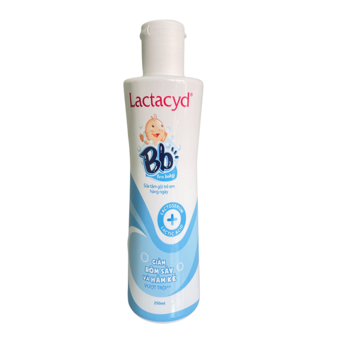  Sữa tắm gội trẻ em hàng ngày Lactacyd BB for baby 250ml 