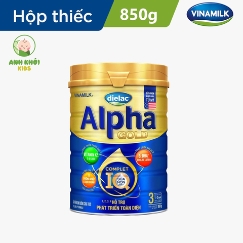  Sữa bột Dielac Alpha Gold IQ số 3  (1-2 tuổi) 