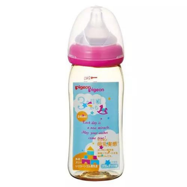  Bình sữa Pigeon cổ rộng 240ml 