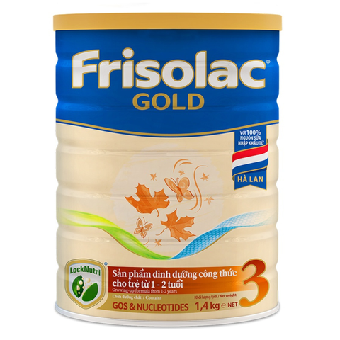  Sữa bột Frisolac Gold 3 - 1400g (1-2 tuổi) 