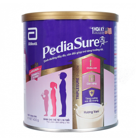  Sữa bột Pediasure 400g (1-10 tuổi) 