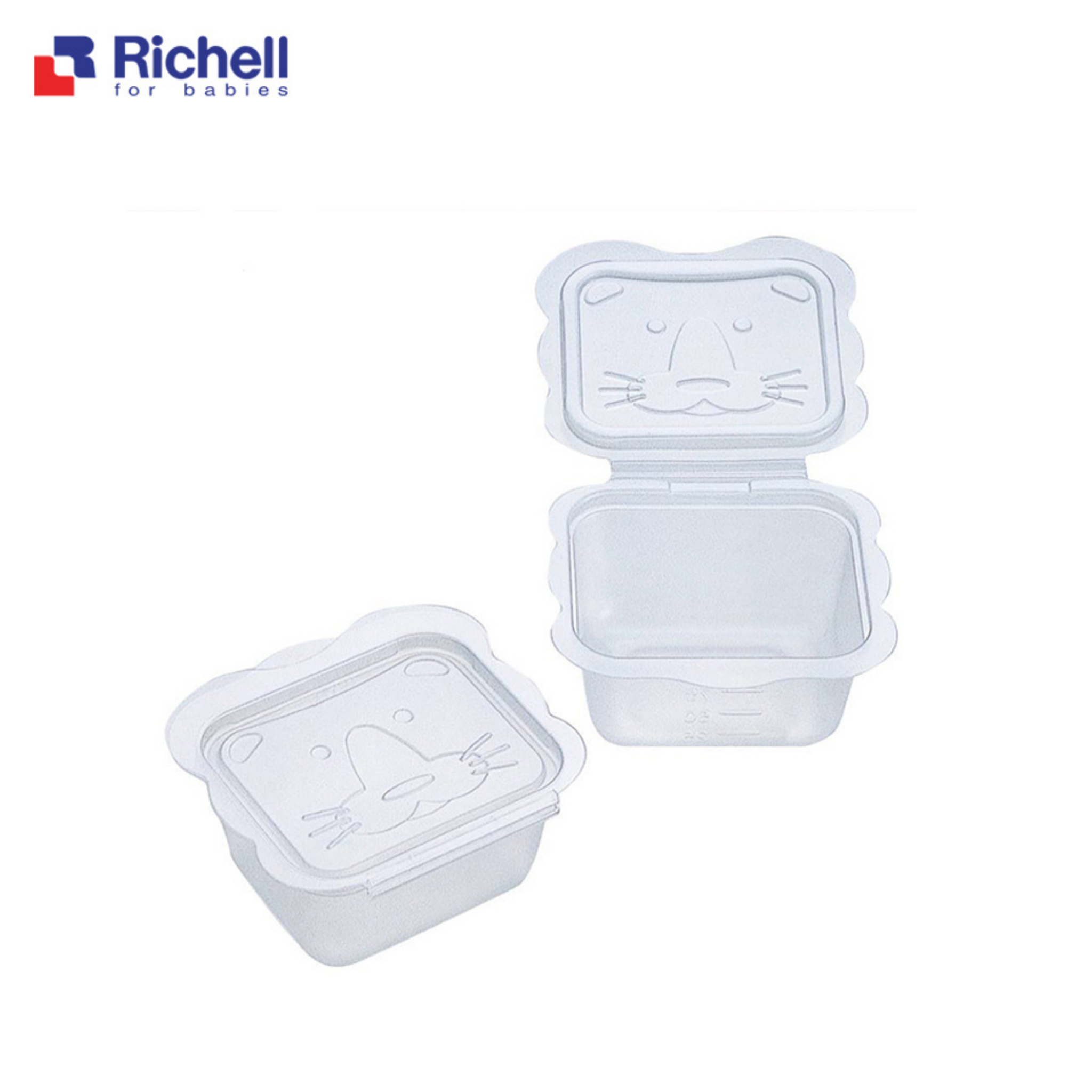 Bộ chia thức ăn Richell 100ml (8 chiếc) 