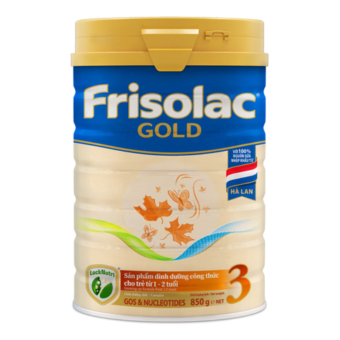  Sữa bột Frisolac Gold 3 - 850 (1-2 tuổi) 