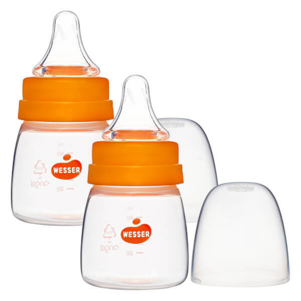  Bình sữa Wesser nhựa PP BPA Free cổ hẹp 60ml 