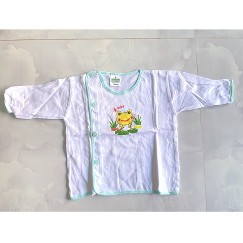  Set 5 áo sơ sinh bác sĩ Bossini tay dài cho bé sơ sinh 