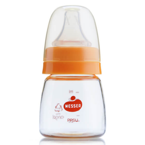  Bình sữa Wesser nhựa PPSU cổ hẹp 60ml 