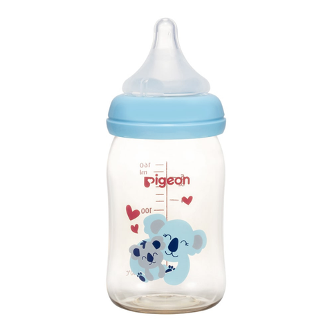  Bình sữa Pigeon nội địa Nhật cổ rộng nhựa PPSU 160ml 