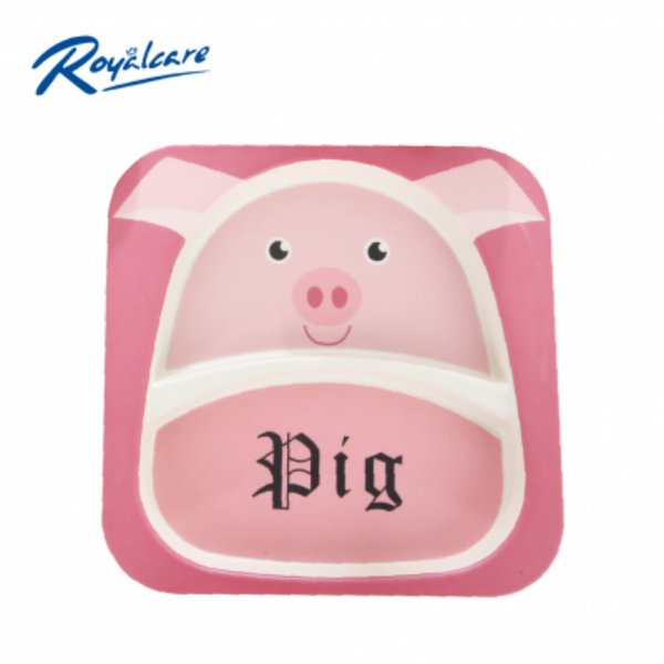  Đĩa ăn dặm cho bé chất liệu sợi tre Bamboo an toàn 