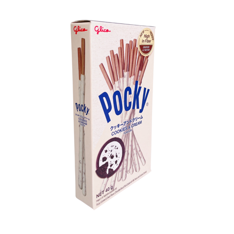  Bánh que Glico Pocky cookies & cream hộp 40g 