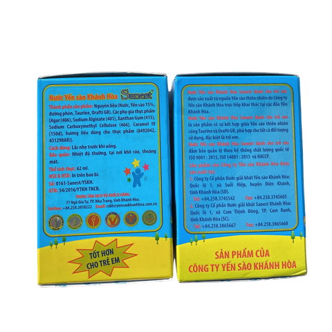  Nước Yến Sào Sanest Kids cho Trẻ Em 