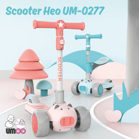  Xe Scooter Umoo con heo 