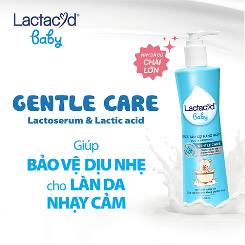  Sữa tắm gội trẻ em hàng ngày Lactacyd BB for baby 250ml 