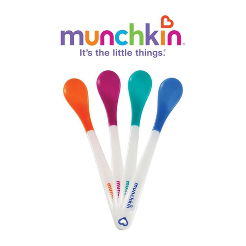  Thìa mềm báo nóng munchkin ( set 4 ) 