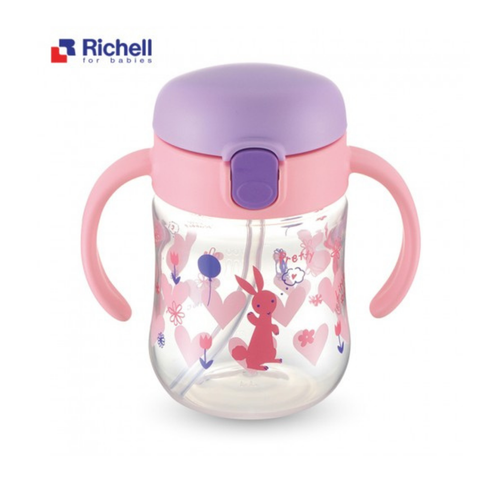  Bình tập uống Richell 2 in 1 200ml 