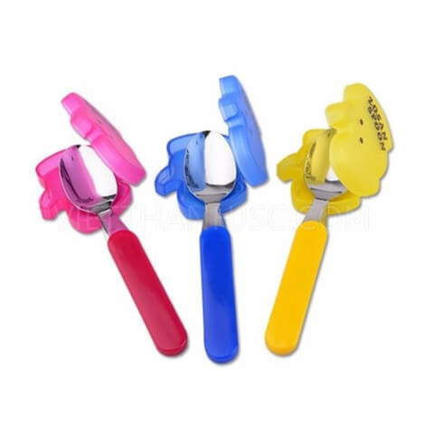  Thìa inox cho bé kèm hộp đựng hình thú 