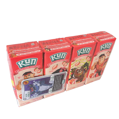  sữa chua uống kem dâu LiF Kun 180ml 