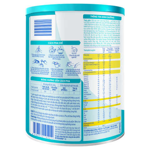  Sữa bột Nan Optipro 4 HMO ( 2-6 tuổi) 