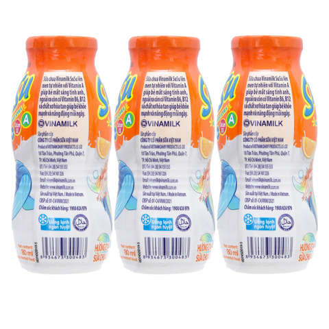  Sữa chua uống cam SuSu 80ml 