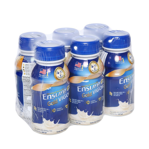  Sữa pha sẵn Ensure Gold Vigor vani 237ml 
