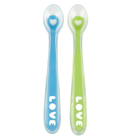  Thìa mềm Munchkin sillicon cho bé trên 4 tháng ( set 2 chiếc ) 