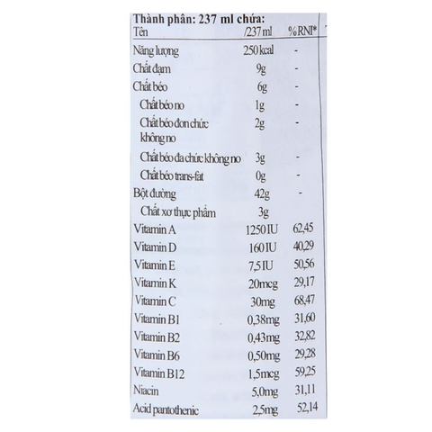  Sữa pha sẵn Ensure Original vani 237ml 