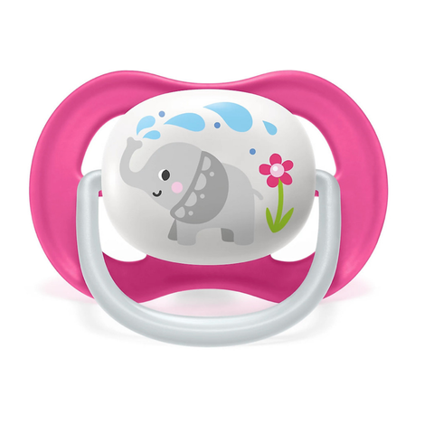 Ty giả Philips Avent thông khí hình thú bé gái 6-18T set đôi 