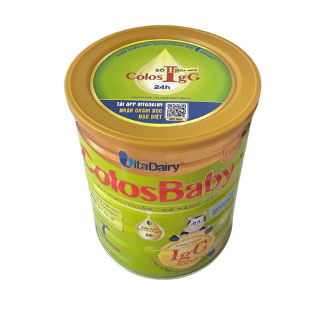  Sữa bột Colosbaby Gold 1+ 800G tăng cường hệ miễn dịch (1-2 tuổi) 