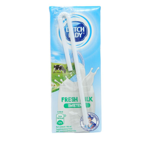  Sữa tươi tiệt trùng Cô Gái Hà Lan có đường (Dutch Lady) 180ml 