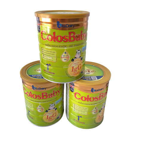  Sữa bột Colosbaby Gold 1+ 800G tăng cường hệ miễn dịch (1-2 tuổi) 