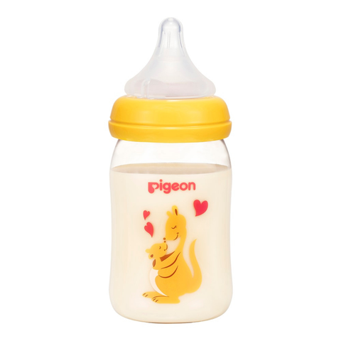  Bình sữa Pigeon nội địa Nhật cổ rộng nhựa PPSU 160ml 