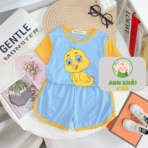  Set 5 bộ ngắn tay 5 màu Size 170 cho bé trai/bé gái AKFNT05 