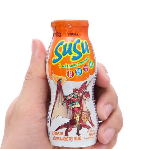  Sữa chua uống cam SuSu 80ml 