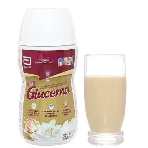  Sữa nước Glucerna hương vani 220ml 