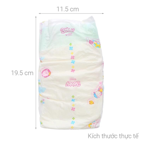  Bỉm - Tã dán Bobby size M - 76 (Cho bé 6 - 11kg) 