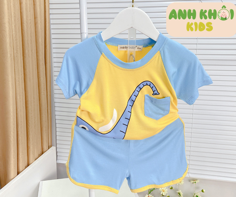  Set 5 bộ ngắn tay AKFNT02 Size 160 cho bé trai/gái 