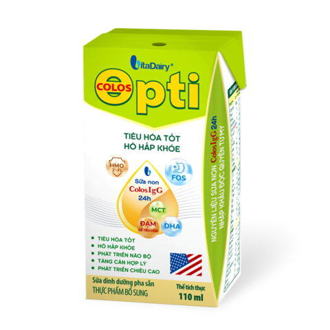  Sữa bột pha sẵn Colos Opti 110ml 